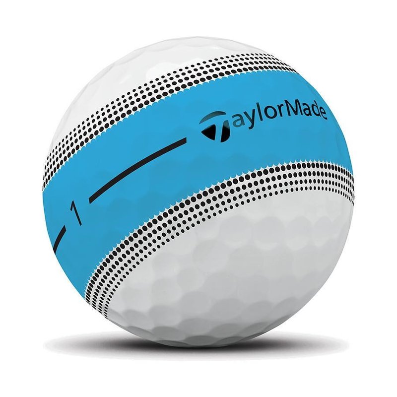 TaylorMade Tour Response Stripe palline da golf, blu