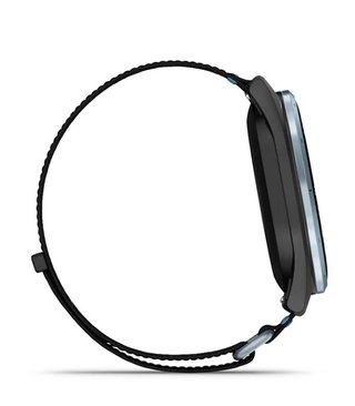 Garmin Approach J1 orologio GPS junior, nero/azzurro alluminio