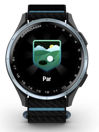 Garmin Approach J1 orologio GPS junior, nero/azzurro alluminio