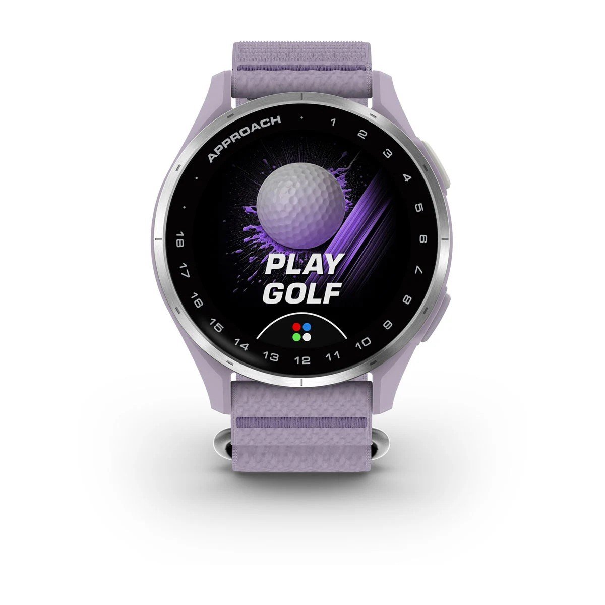 Garmin Approach J1 orologio GPS junior, lilla/alluminio argento