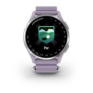 Garmin Approach J1 orologio GPS junior, lilla/alluminio argento