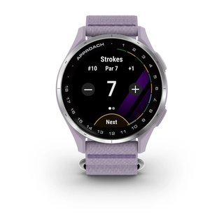 Garmin Approach J1 orologio GPS junior, lilla/alluminio argento