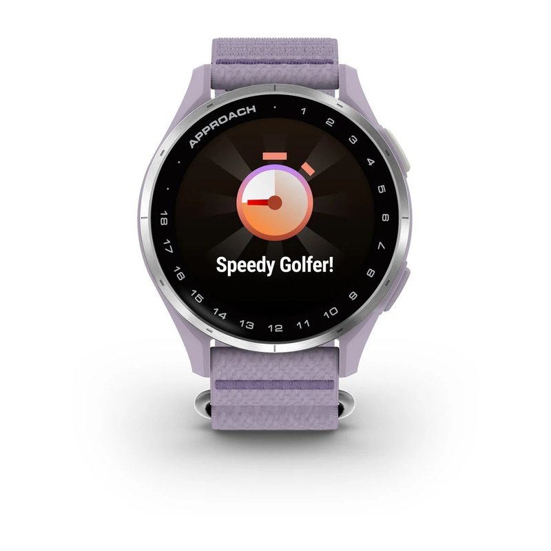 Garmin Approach J1 orologio GPS junior, lilla/alluminio argento