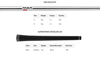 TaylorMade Qi Max ferri da uomo, acciaio