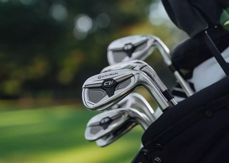 TaylorMade Qi Max ferri da uomo, acciaio