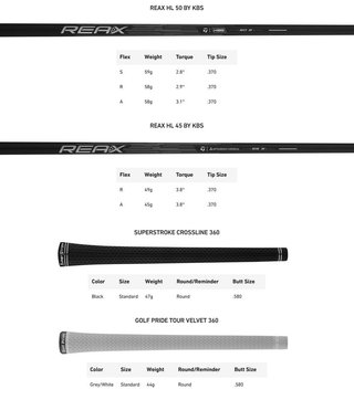 TaylorMade Qi Max HL ferri da uomo, grafite