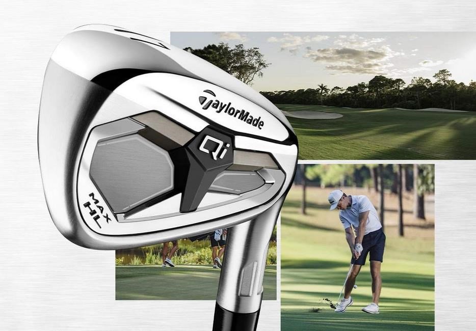 TaylorMade Qi Max HL ferri da uomo, grafite