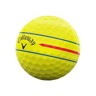 Callaway Chrome Soft 26 360 Triple Track palline da golf, gialle