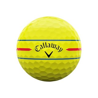 Callaway Chrome Soft 26 360 Triple Track palline da golf, gialle