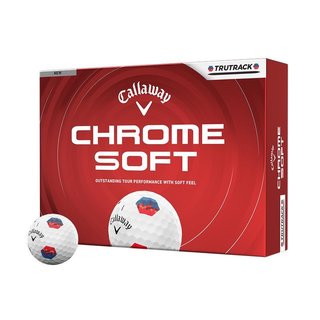 Callaway Chrome Soft 26 TruTrack Blue/Red palline da golf