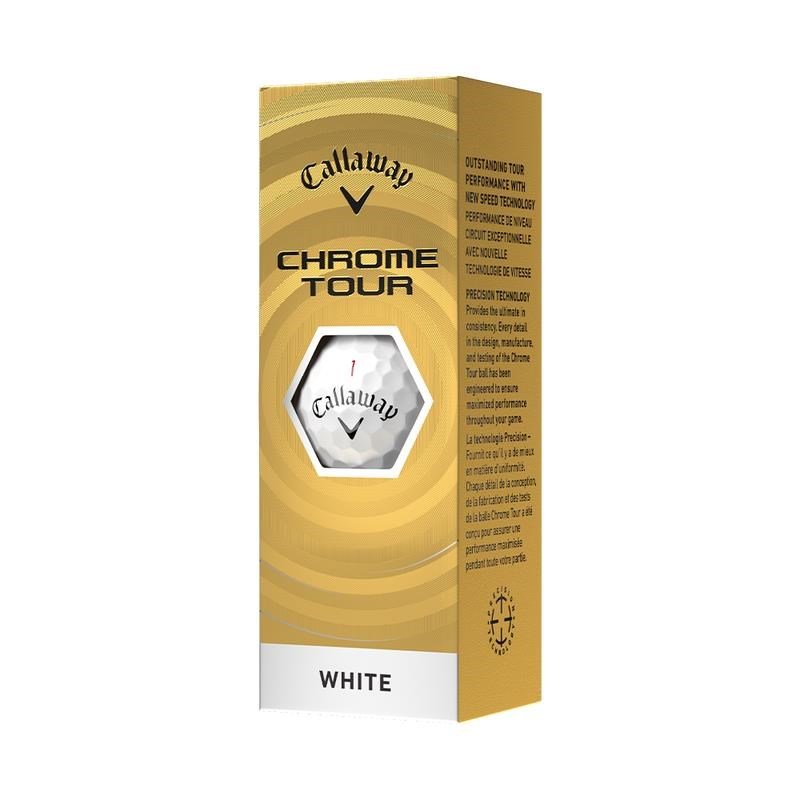 Callaway Chrome Tour palline da golf 2026 (12 palline)