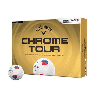 Callaway Chrome Tour TruTrack Blue/Red palline da golf