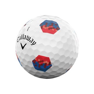 Callaway Chrome Tour TruTrack Blue/Red palline da golf