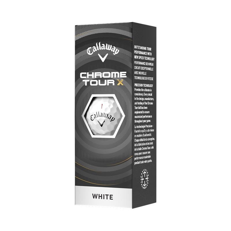 Callaway Chrome Tour X palline da golf 2026