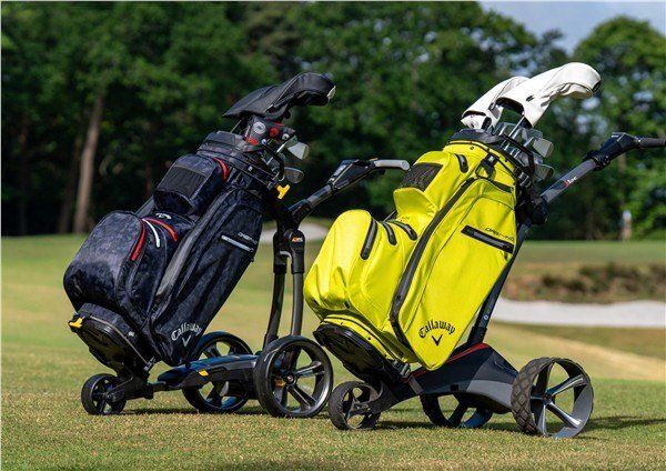 Callaway ORG 14 HD cart bag, giallo fluorescente