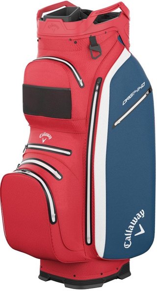 Callaway ORG 14 HD cart bag, rosso/bianco/blu navy