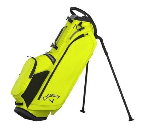 Callaway Fairway C HD stand bag, giallo fluorescente