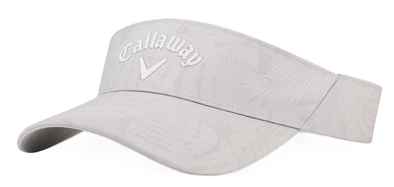 Callaway Liquid Metal visiera da uomo, grigio/palm breeze