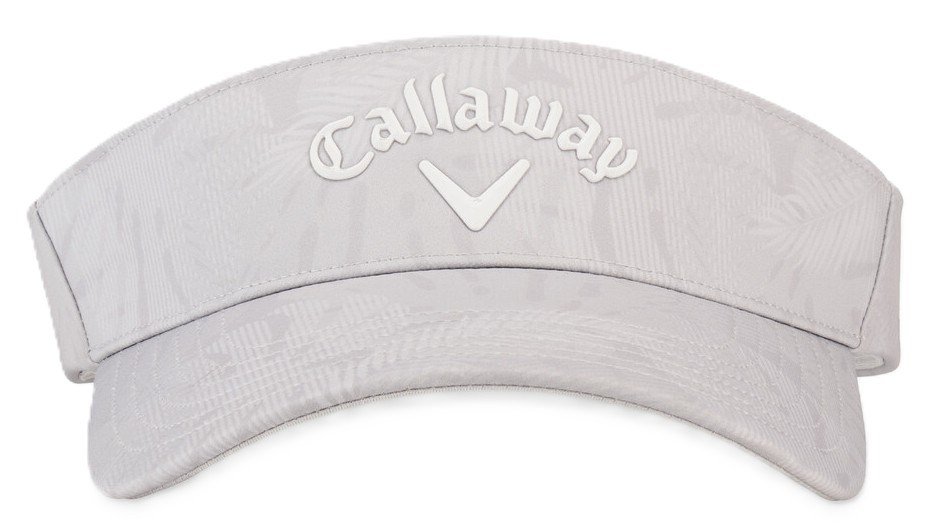 Callaway Liquid Metal visiera da uomo, grigio/palm breeze