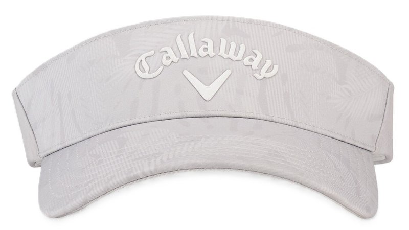 Callaway Liquid Metal visiera da uomo, grigio/palm breeze