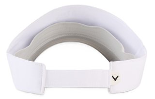 Callaway Liquid Metal visiera da uomo, bianco/nero