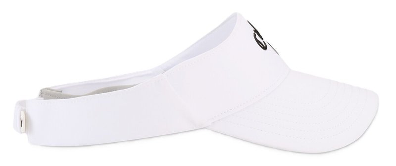 Callaway Liquid Metal visiera da uomo, bianco/nero