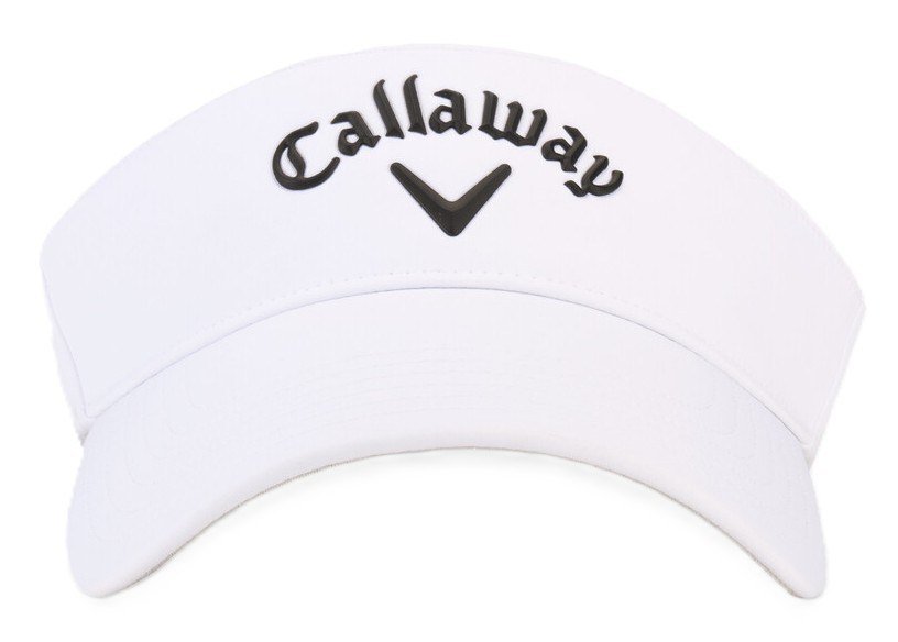 Callaway Liquid Metal visiera da uomo, bianco/nero