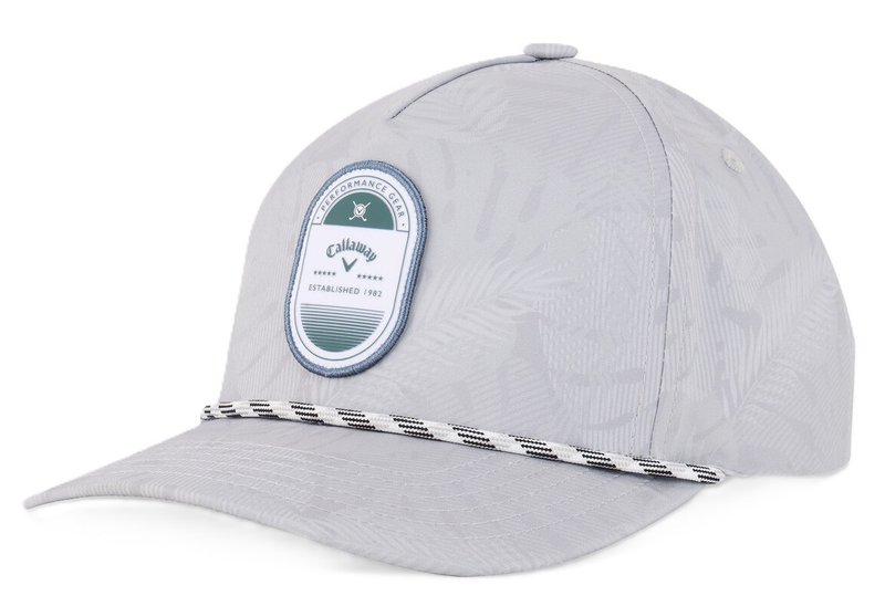 Callaway Birdie Brigade cappellino da uomo, grigio/palm breeze