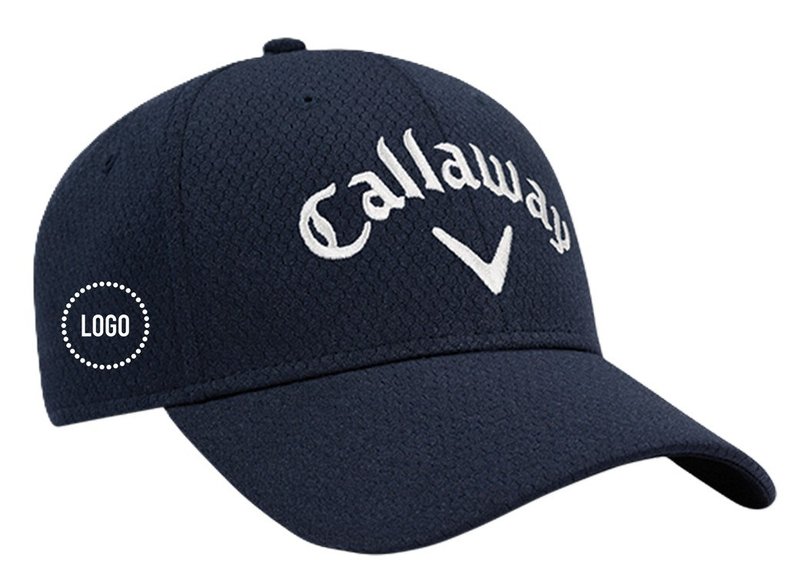 Callaway Performance Side Crest cappellino strutturato con logo, navy