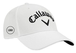 Callaway Performance Side Crest cappellino con visiera, bianco