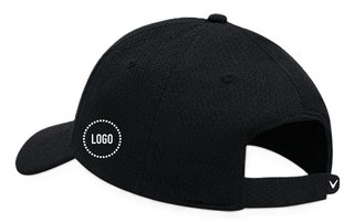 Callaway Performance Side Crest cappellino strutturato con logo, nero