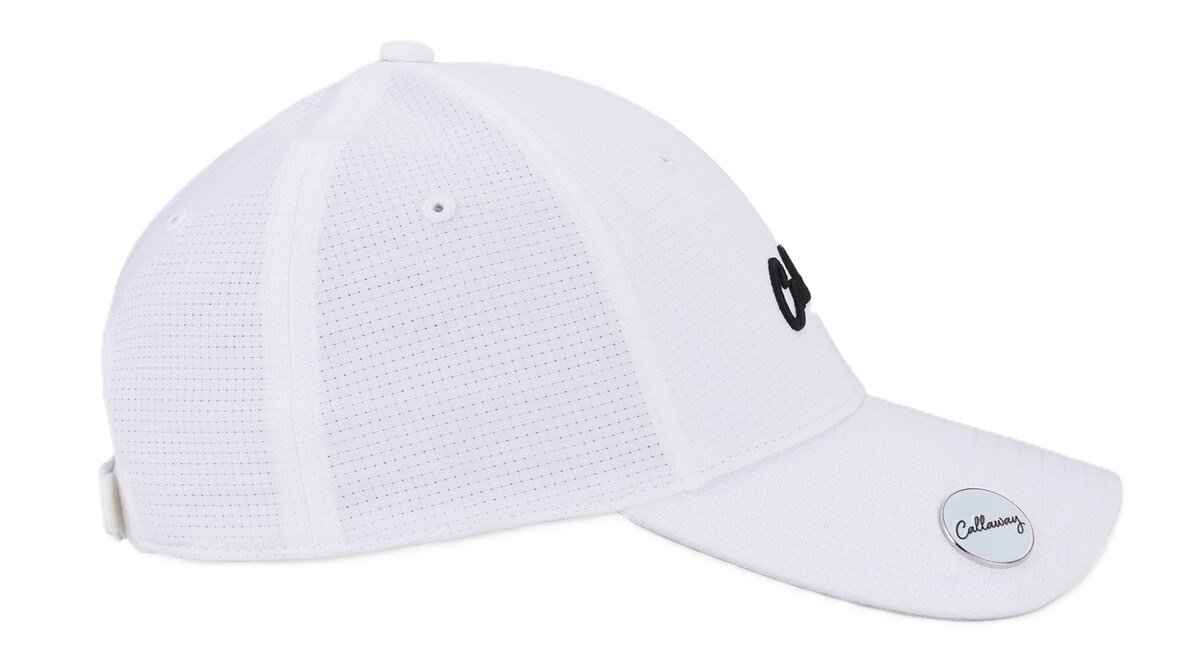 Callaway Stitch Magnet cappellino da donna, bianco/nero