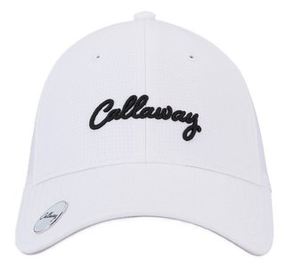 Callaway Stitch Magnet cappellino da donna, bianco/nero