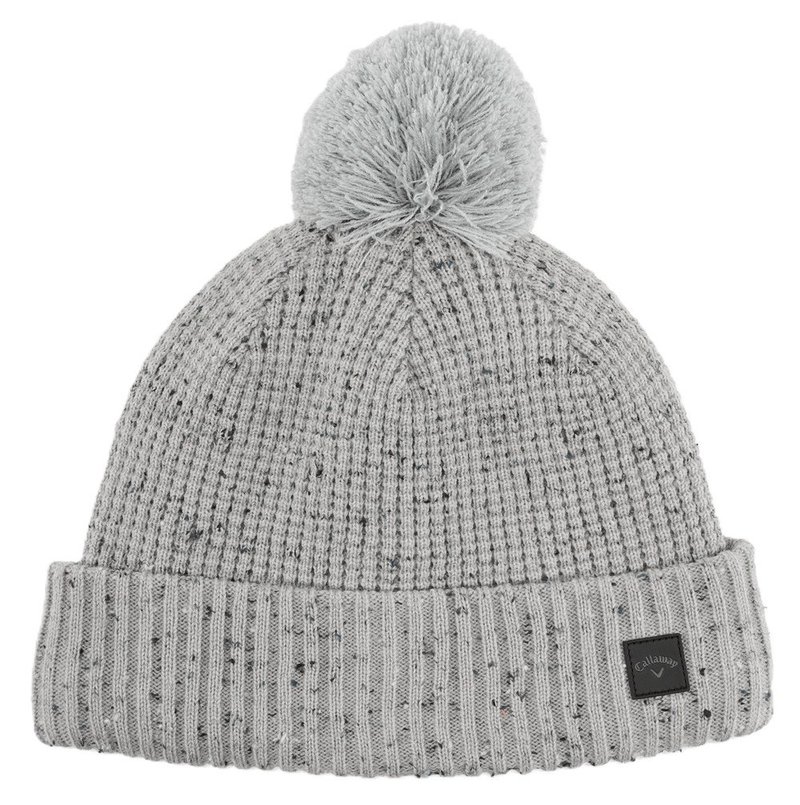 Callaway Winter Tees Beanie berretto invernale da uomo, grigio chiaro
