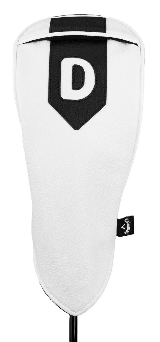 Callaway Premium Driver headcover, bianco/nero
