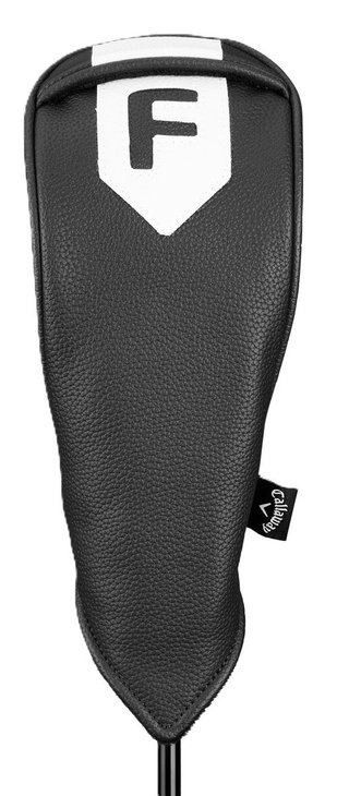 Callaway Premium Fairway Wood headcover, nero/bianco