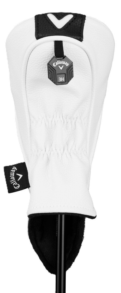 Callaway Premium Hybrid headcover, bianco/nero