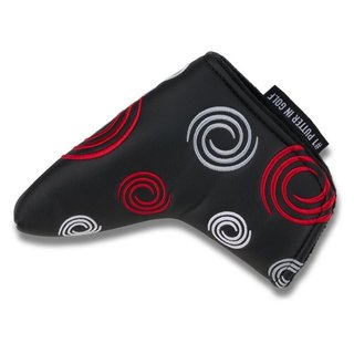 Odyssey Tour Swirl Blade putter headcover, nero