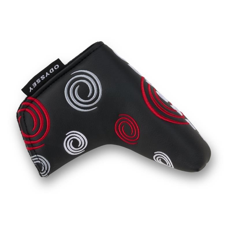 Odyssey Tour Swirl Blade putter headcover, nero