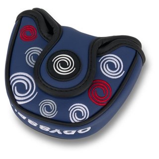 Callaway Golf Odyssey Swirl Mallet copriferro putter, navy