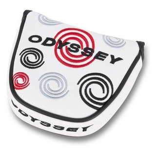 Callaway Golf Odyssey Swirl Mallet copritesta putter, bianco