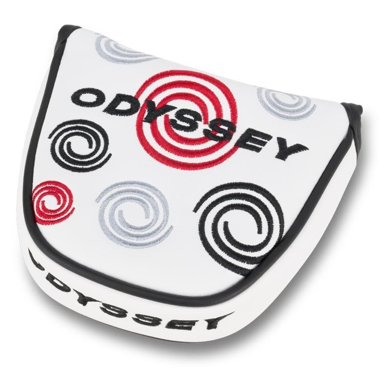 Callaway Golf Odyssey Swirl Mallet copritesta putter, bianco