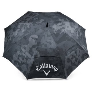 Callaway Double Canopy 64" Shield ombrello, nero/grigio