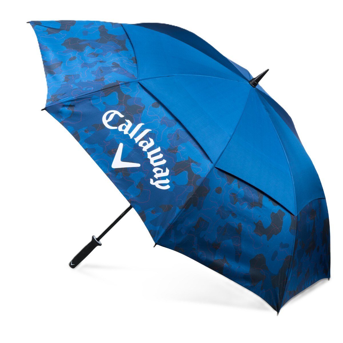 Callaway Golf Double Canopy 64" Shield ombrello, blu/rosso