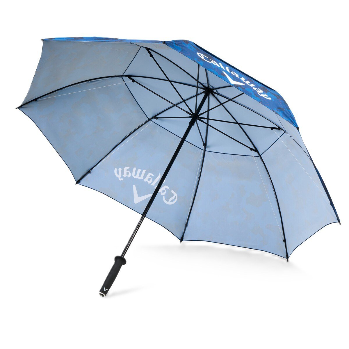 Callaway Golf Double Canopy 64" Shield ombrello, blu/rosso