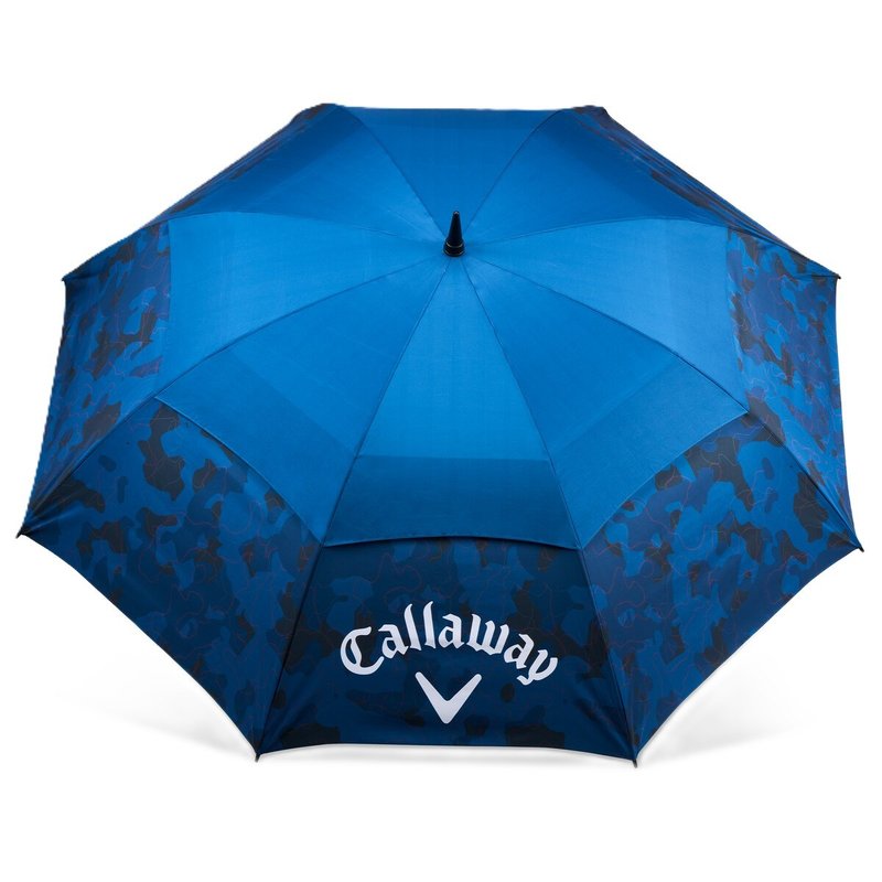 Callaway Golf Double Canopy 64" Shield ombrello, blu/rosso