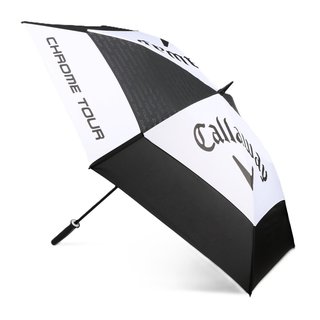Callaway Tour Authentic Double Canopy Ombrello da Golf 68", nero/bianco