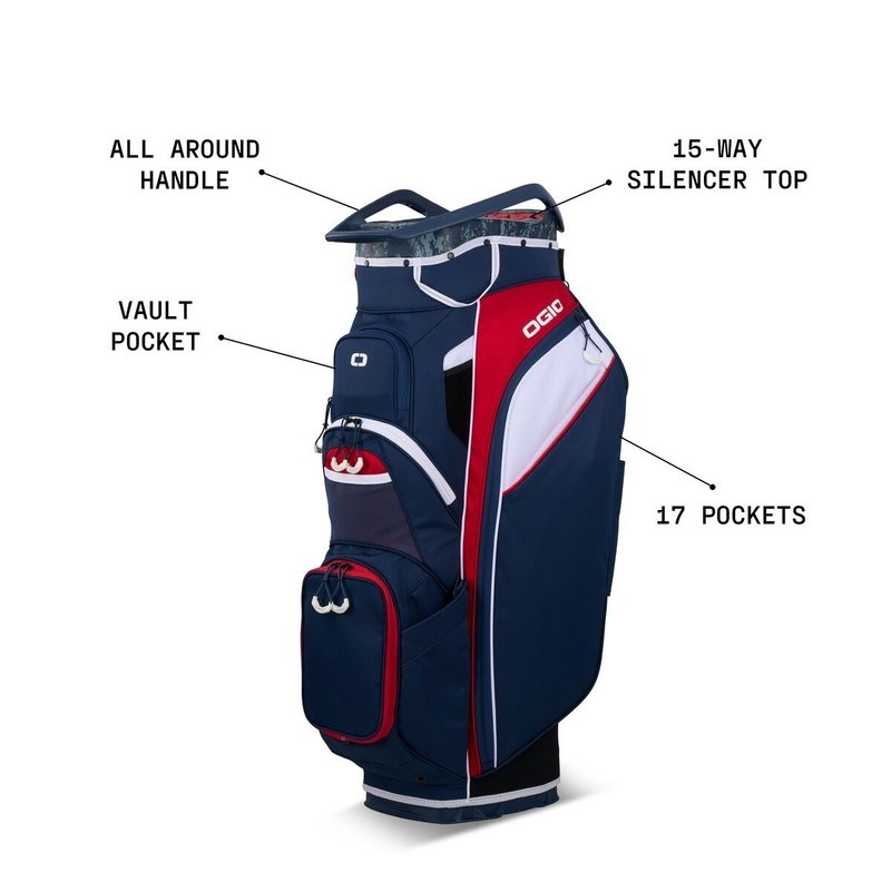 Ogio All Elements Silencer cart bag, nero