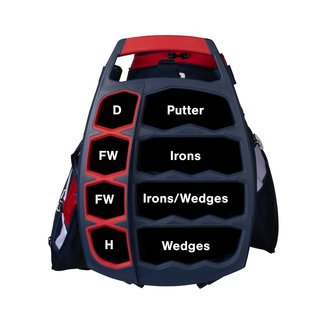 Ogio All Elements Hybrid stand bag, nero