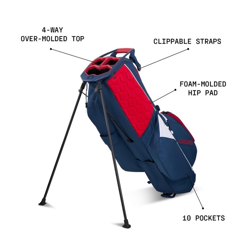 Ogio Fuse stand bag, nero